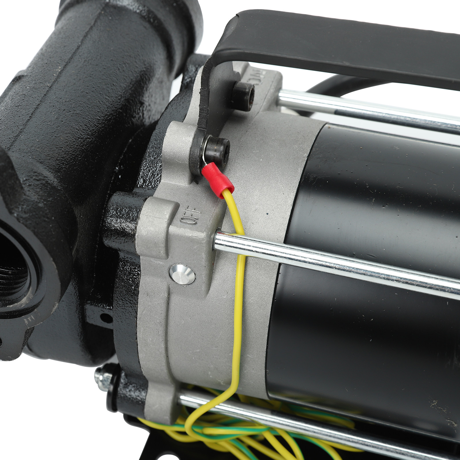 12V Gasoline Fuel Transfer Pump Kit, 15 GPM / 57 LPM Self-Priming Fuel Pump