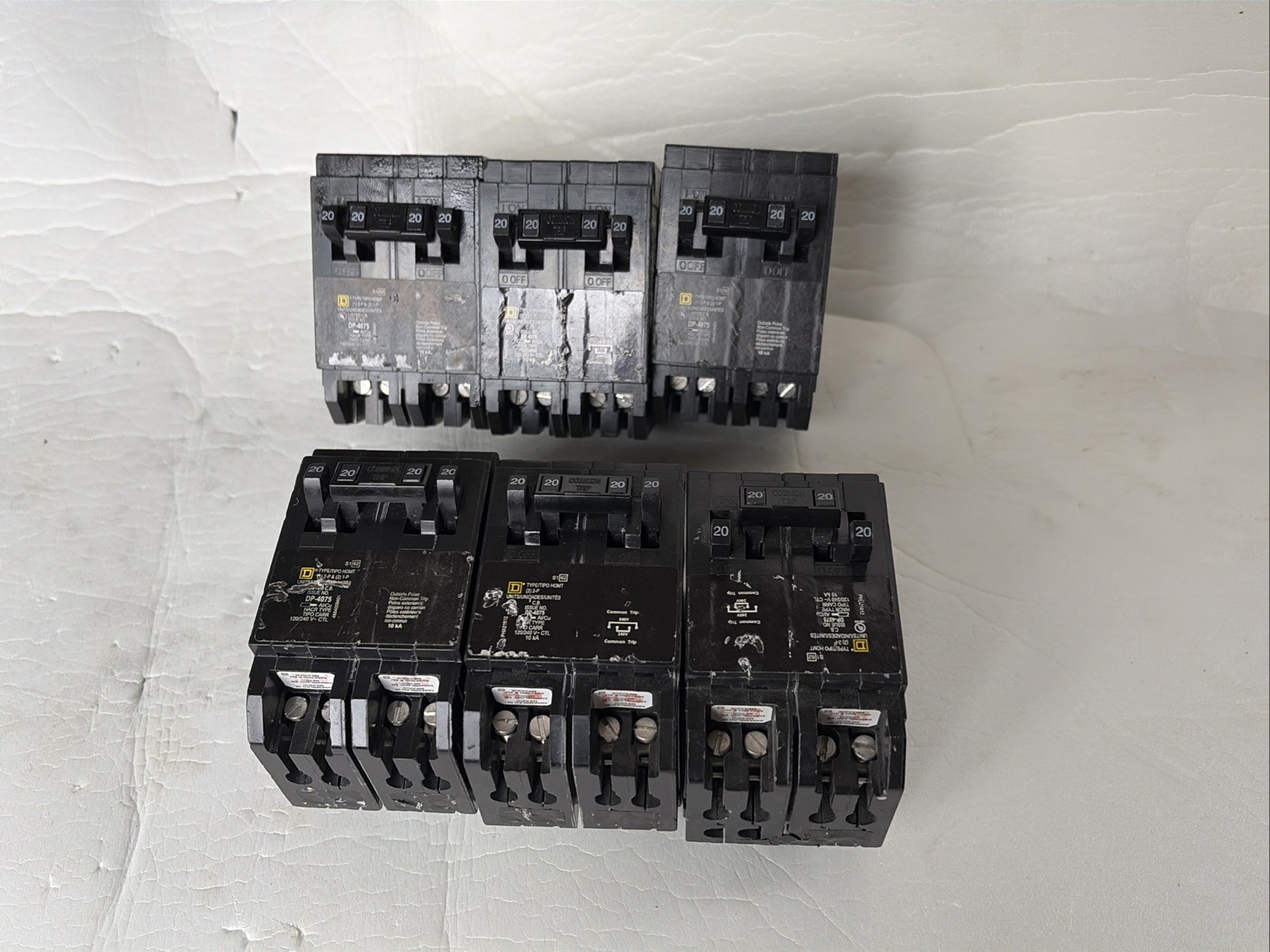 Square D HOMT220220CP 20 A Miniature Circuit Breaker