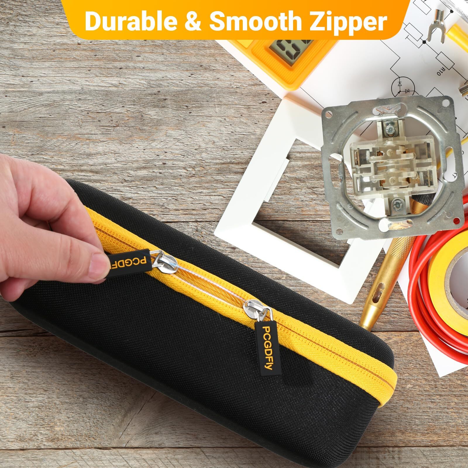 Hard Carrying Storage Case For Fluke 117/115/116/114/113/177/178/179/233 Digital