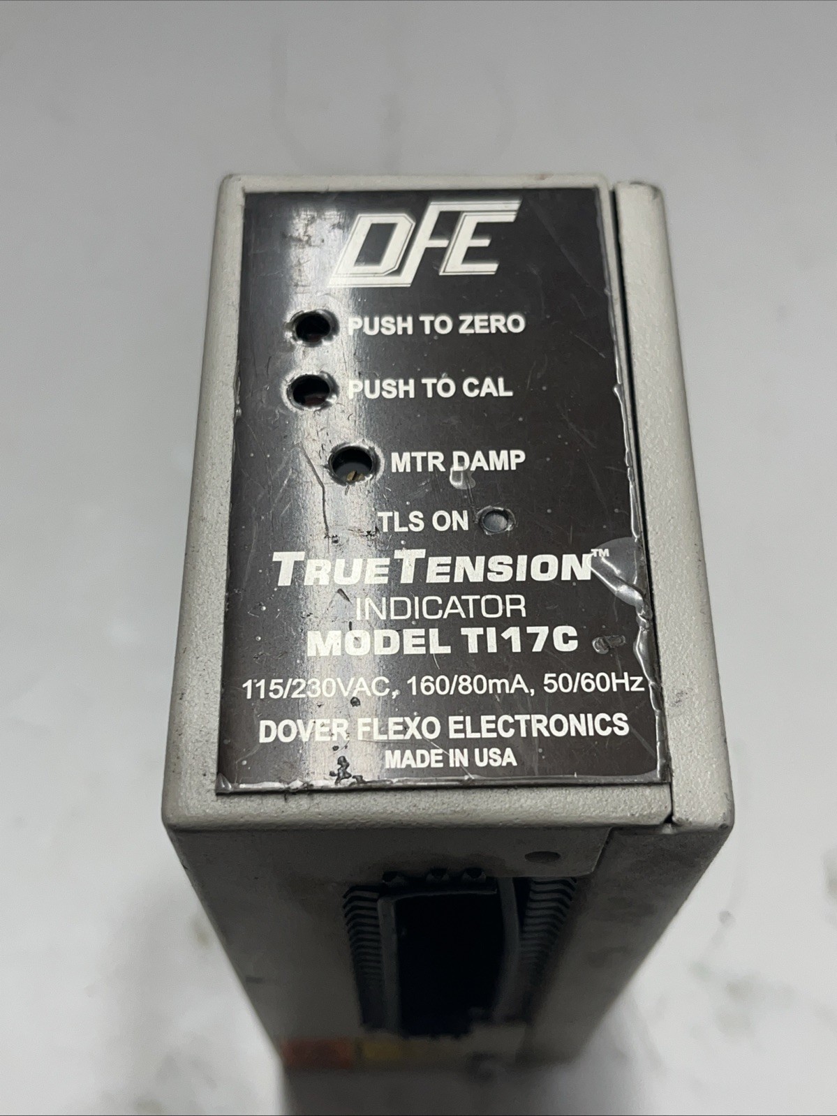 DFE TRUE TENSION Indicator MODEL TI-17C