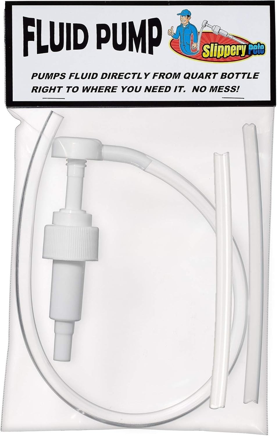 Fluid Transfer Hand Pump for Gear Oil Transmission & Differential Quart Bottles