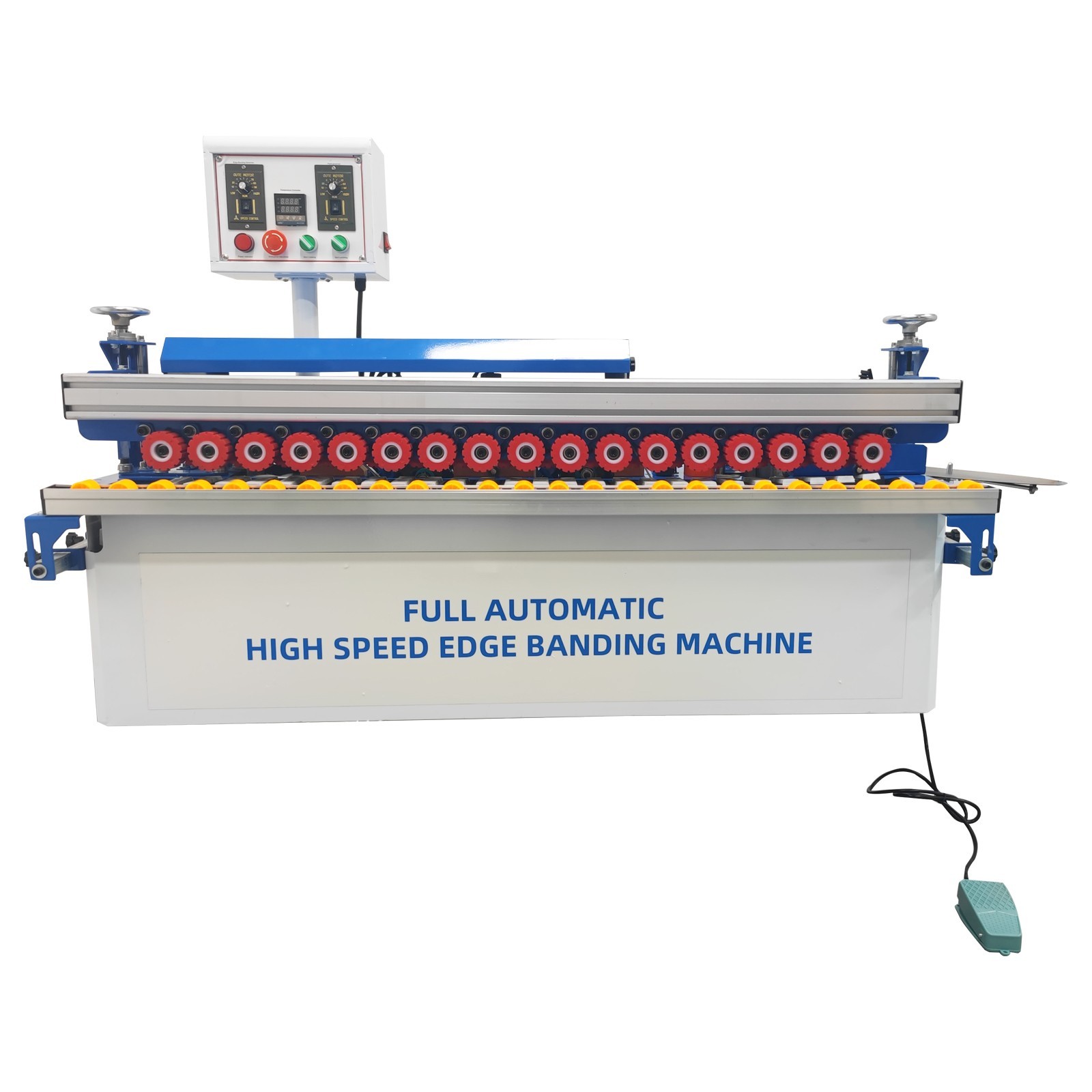 110V Woodworking Edge Bander Edge Banding Machine for Straight and Curved Edges