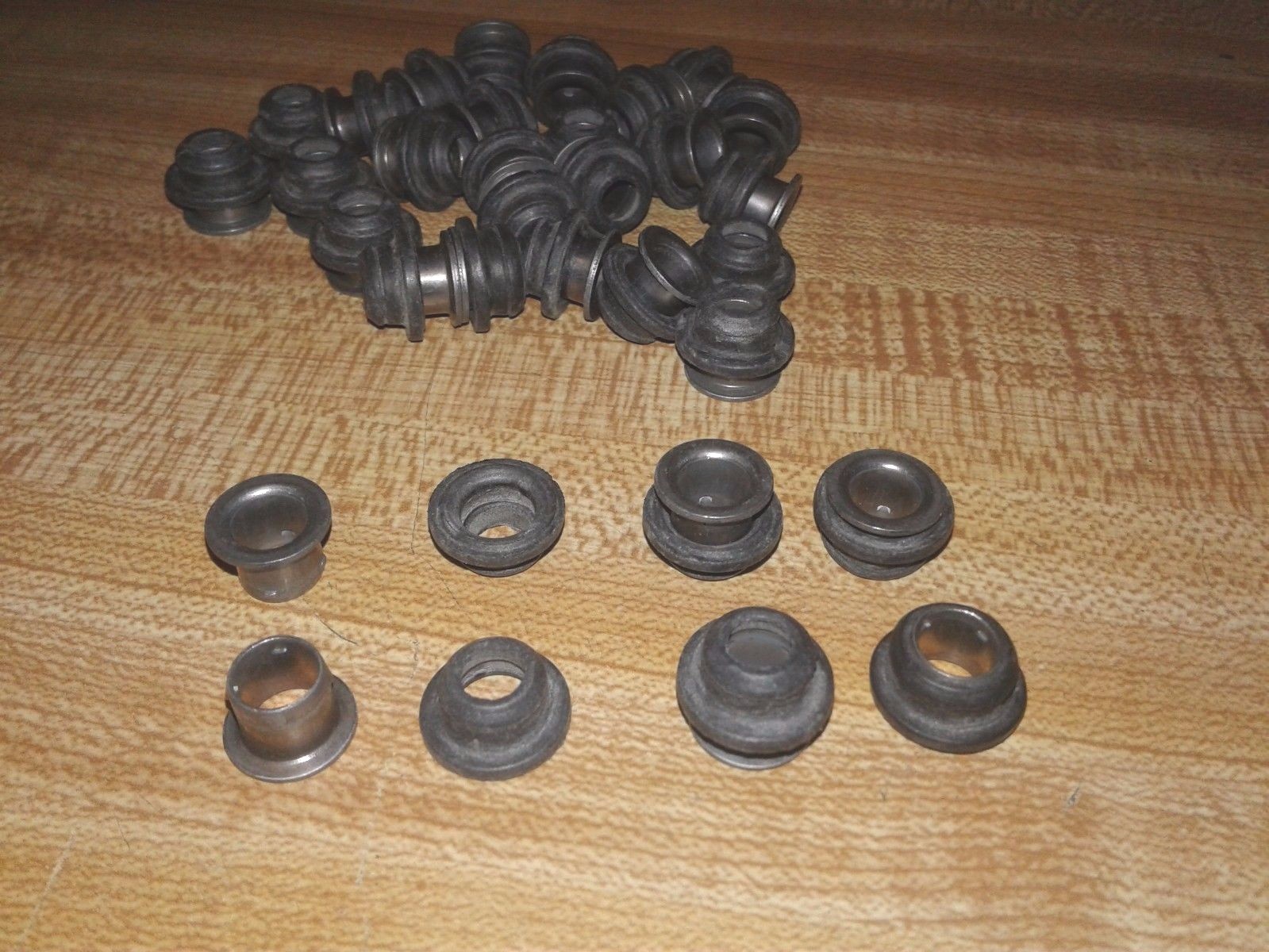 25 New 5/16″id Anti Vibration Shock Mounts Steel Grommet Rubber Bushing Mount