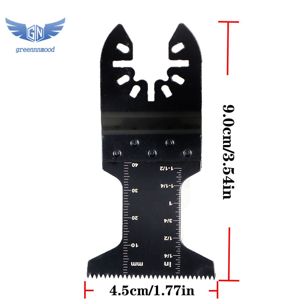 48 Pcs Metal Wood Universal Oscillating Multitool Quick Release Saw Blades Kit
