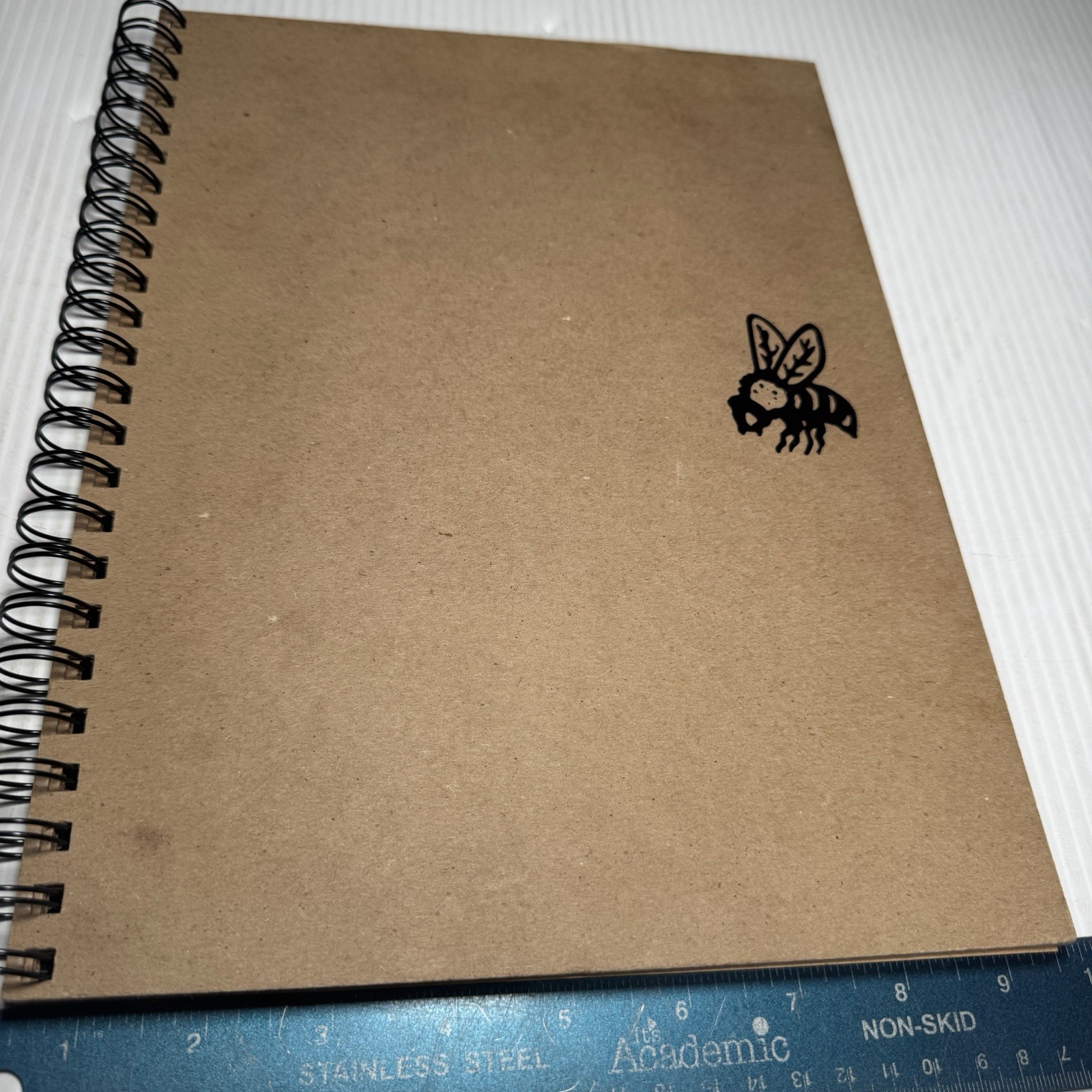 100% Recycled Bee Paper Blank Journal Or Sketch Book 9” x 12”