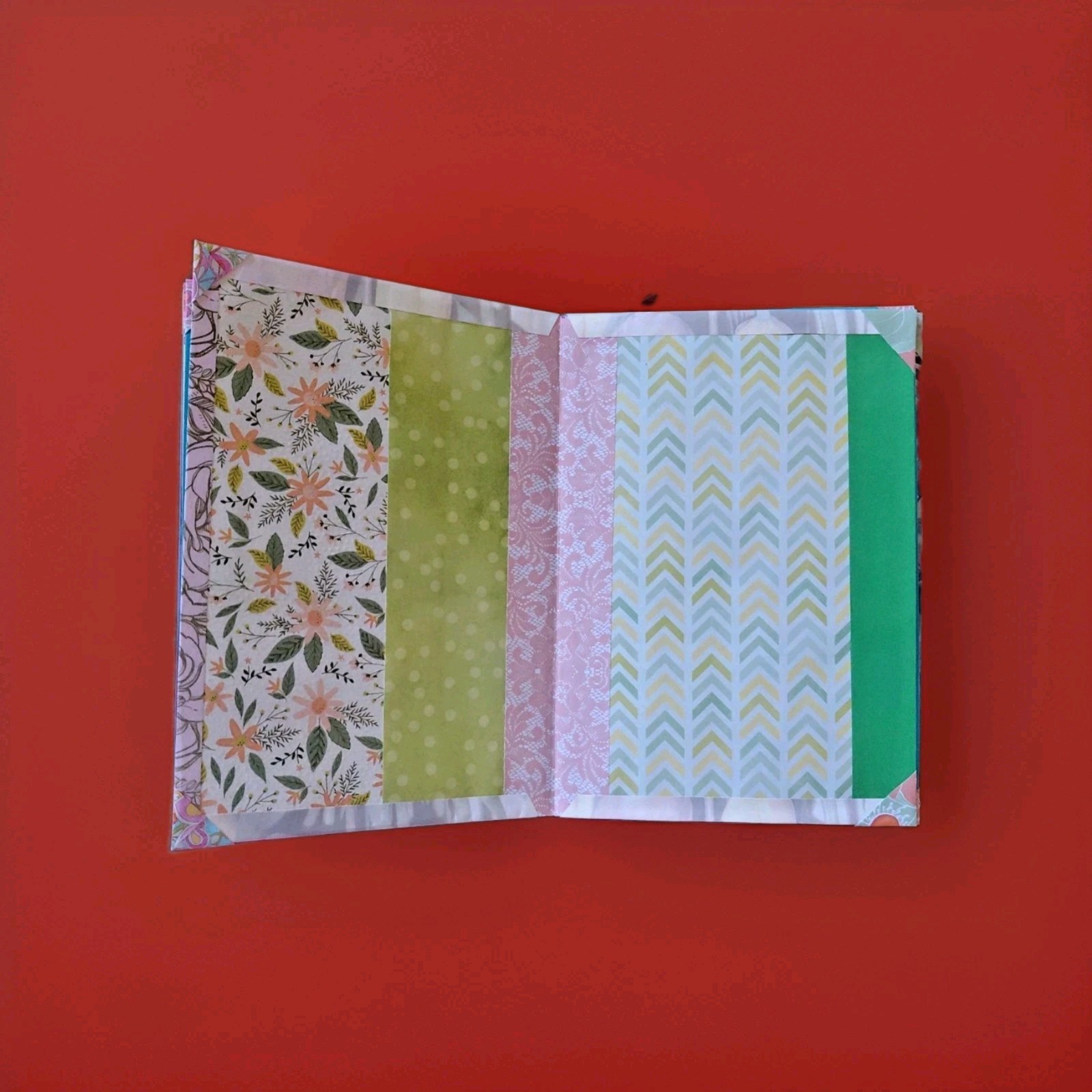 Naked Junk Journal 32 pages Handcrafted Eco-Creation with All of the Colors qs