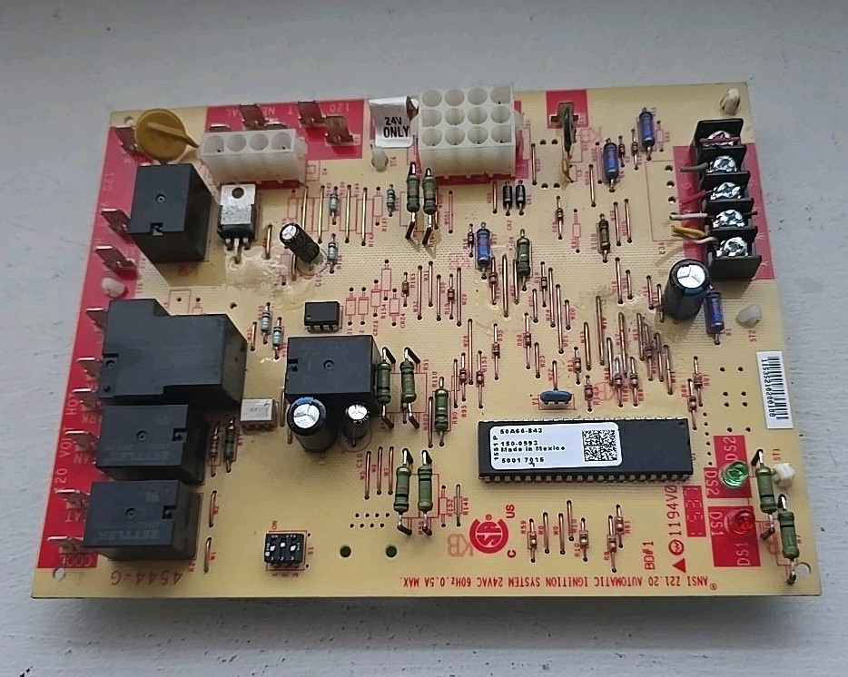 Furnace Control Board 50A66-843, 150-0993.. Num#157.