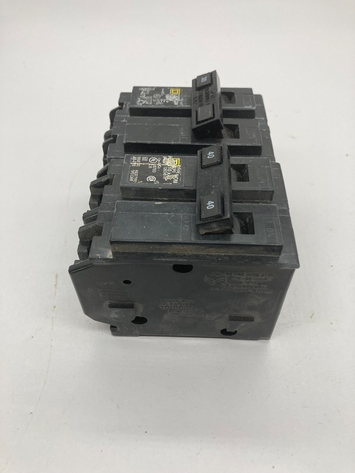Lot Of 2 Homeline 1-HOM230 1-HOM240 2Pole 30/40 Amp 120 240V HOM Plug In Breaker