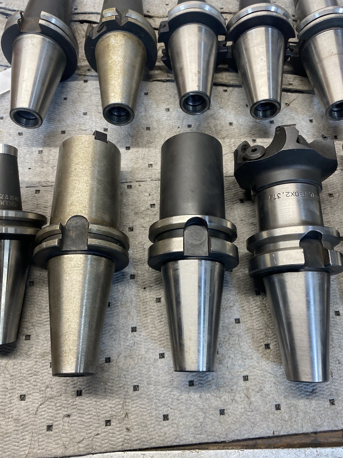 BT 40 Face Mill Holders Lot Of 10
