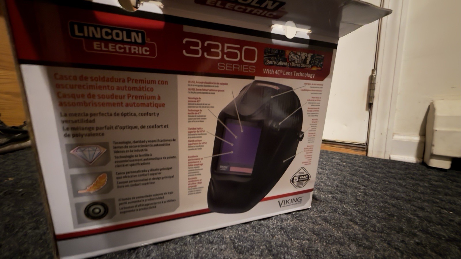 Lincoln Viking 3350 Hot Rodders Welding Helmet