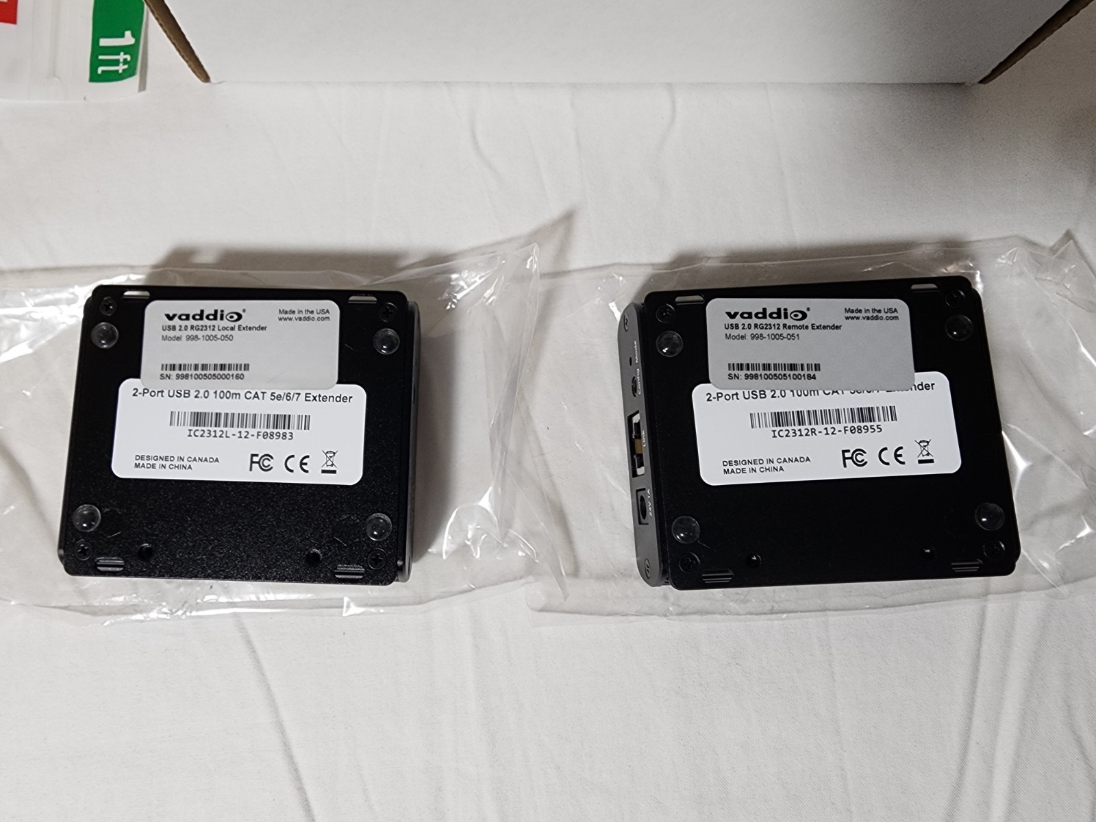 Vaddio 999-1005-052 15520 Extreme USB 2.0 Extender NA