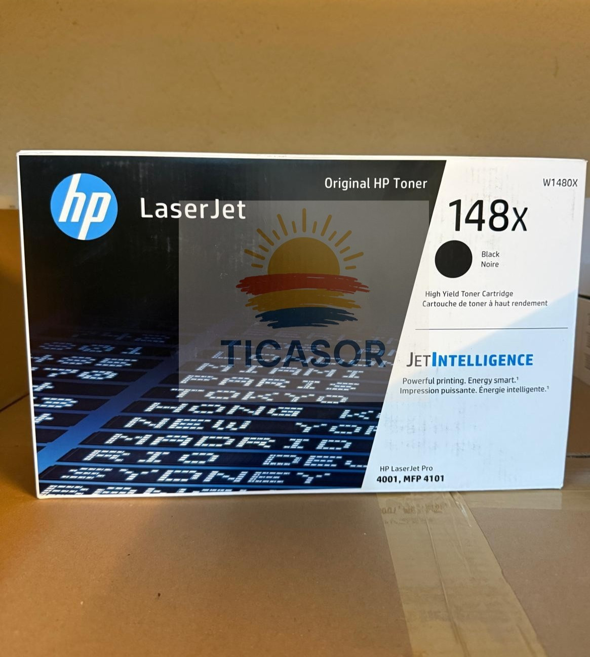HP 148AX LaserJet Toner Cartridge, W1480X