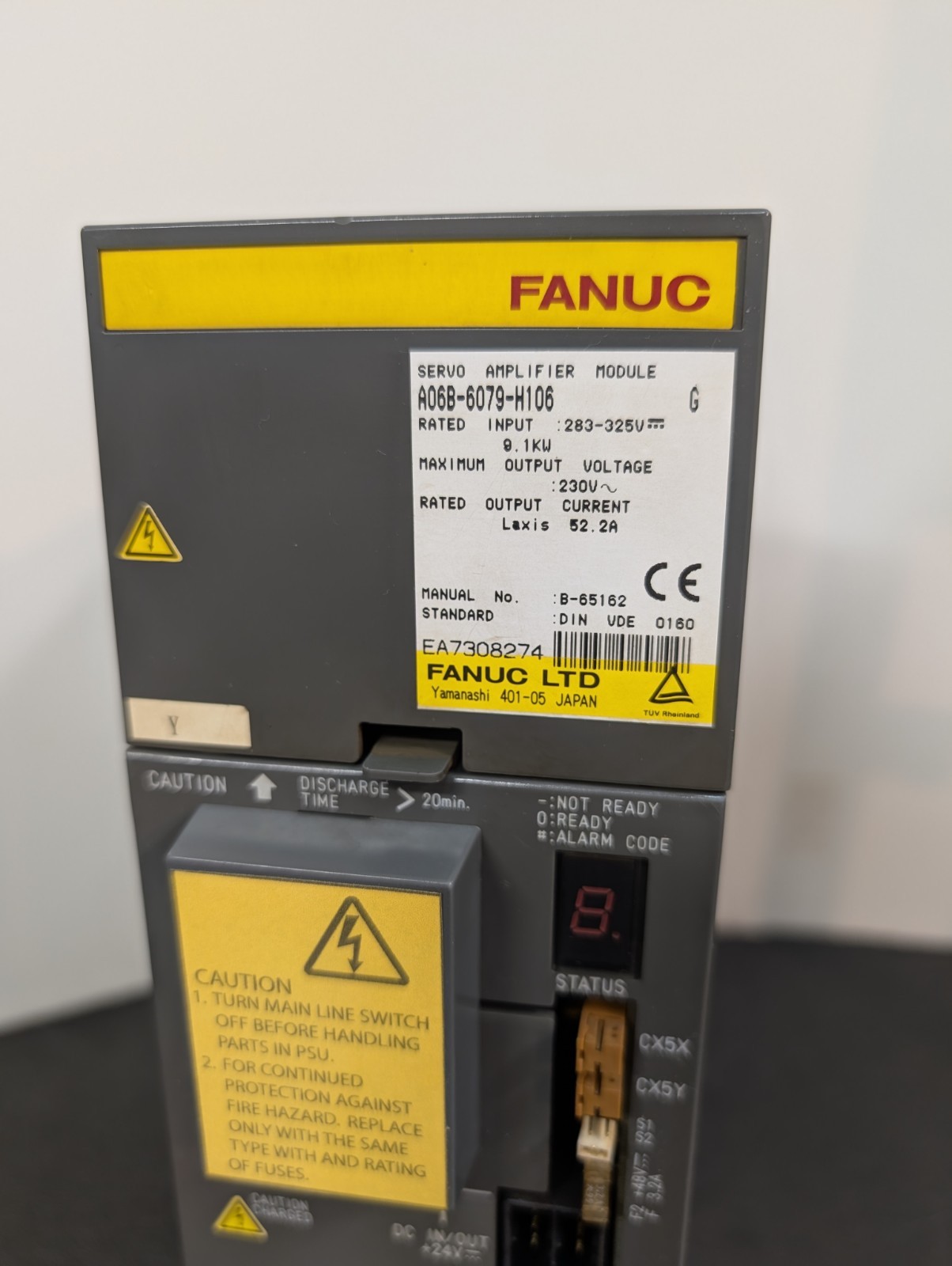 FANUC A06B-6079-H106 Servo Drive Refurbished, Tested, Guaranteed To Work