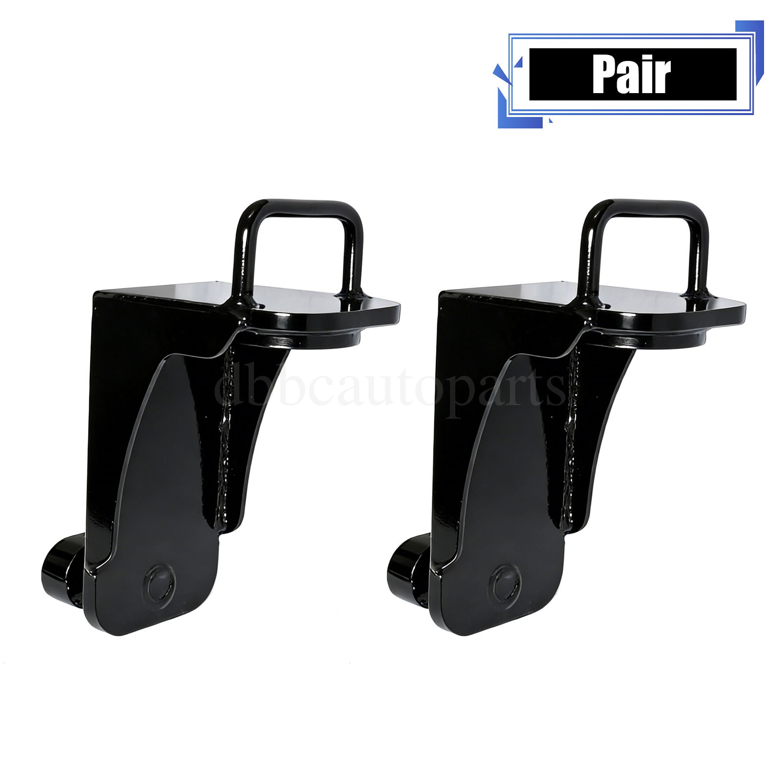 2PCS Shipping Container Jack Lug Leveler Heavy Duty U-Shaped Handle 50000LBS