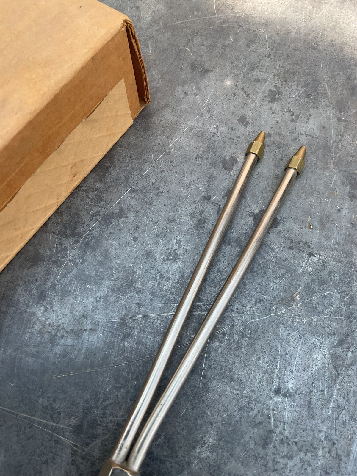 Miller Smith AT600 Flexible Twin Flame Tip 10″ Acetylene