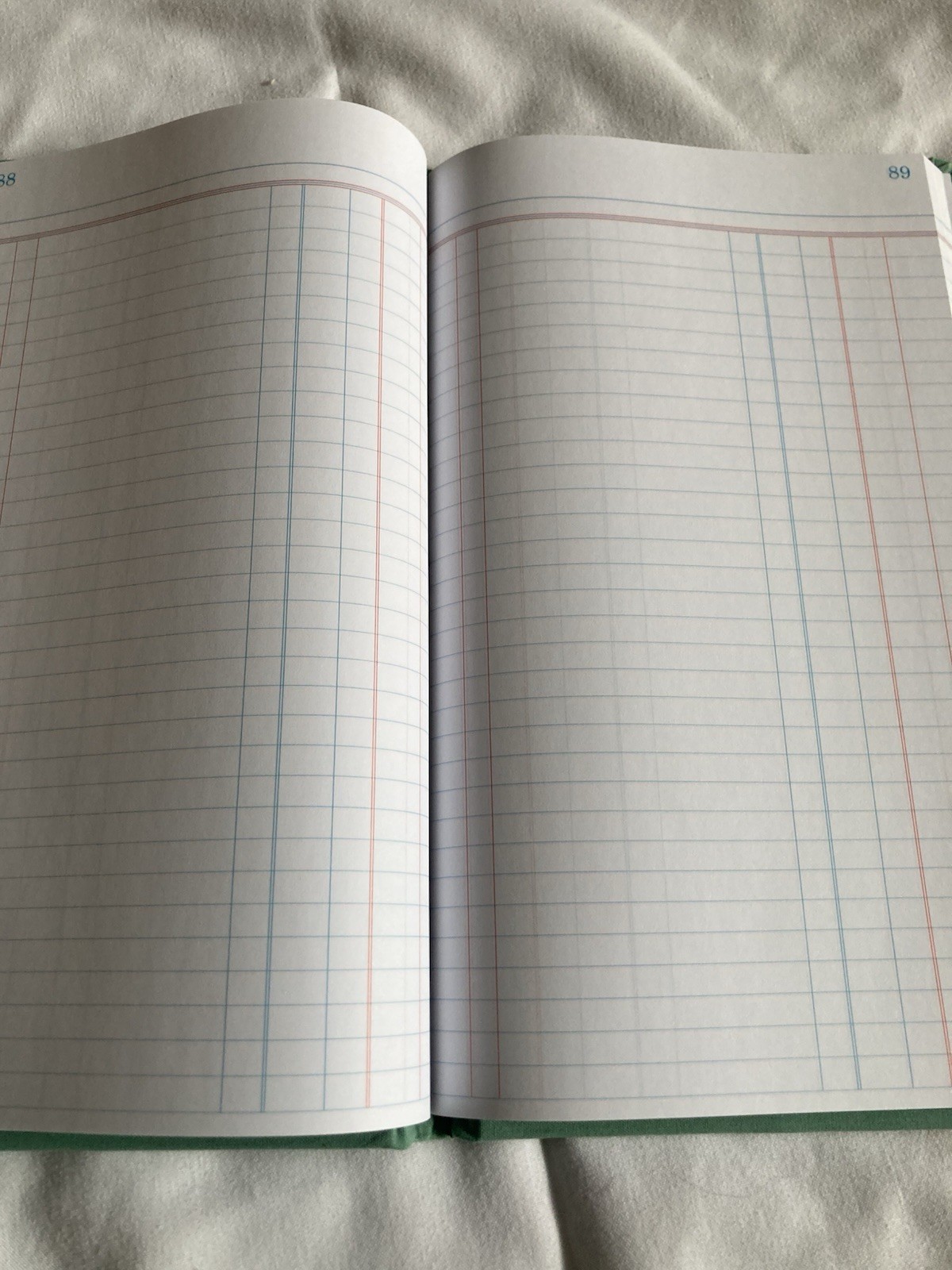 Boorum & Pease 66 Series Account Book Journal Ruled Green 304 Pages Ledger 2018
