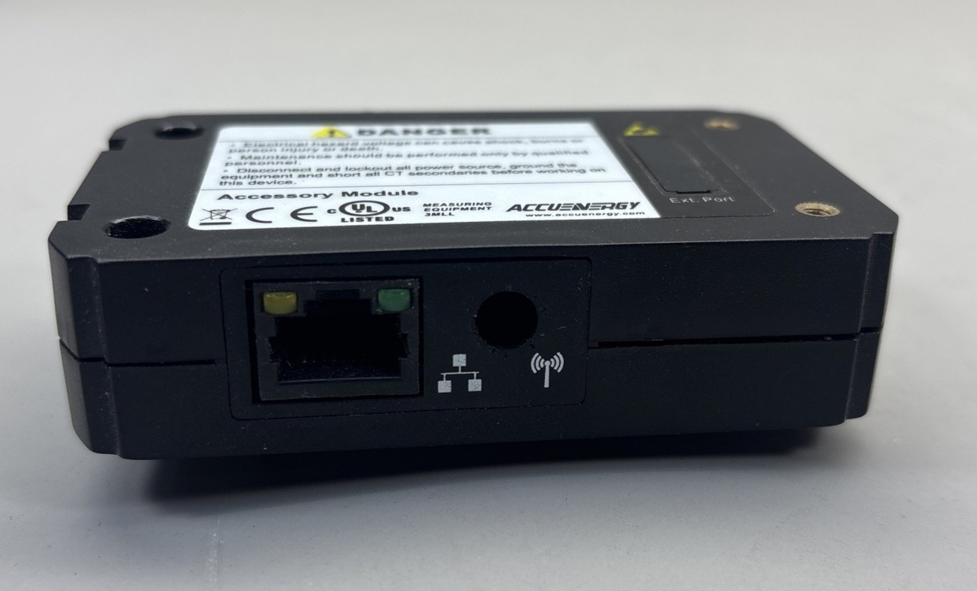 ACCUENERGY AXM-WEB ETHERNET MODULE SN: AM16080268