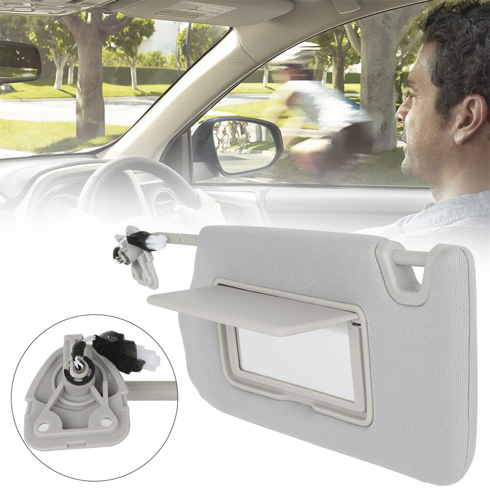 Left Driver Right Passenger Side Sun Visor for Nissan Altima 2013-2018 w/Light