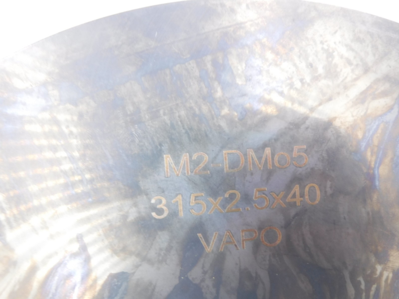 Tools & Service 315mm DIA x 2.5mm Thick x 40mm Arbor HSS M2 DMo5 Cold Saw Blade