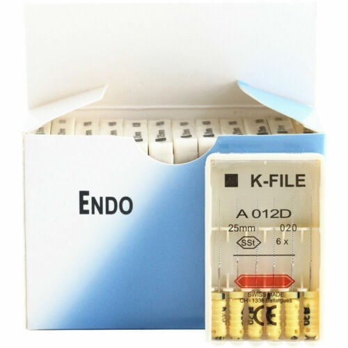 21/25/31mm Endodontic H Files H File Hedstrom Stainless Steel Endo Dental Rotary