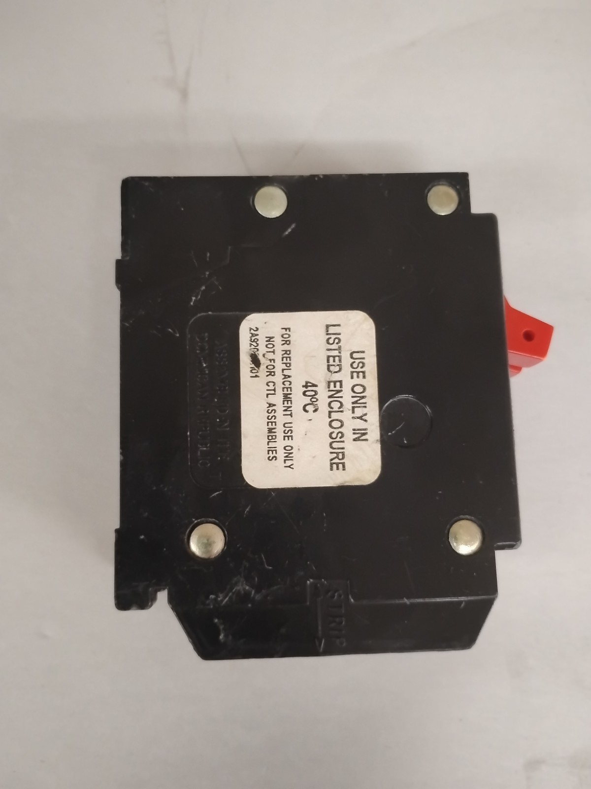 WESTINGHOUSE BR-2020 CIRCUIT BREAKER 20A 2P 120/240V. Preowned