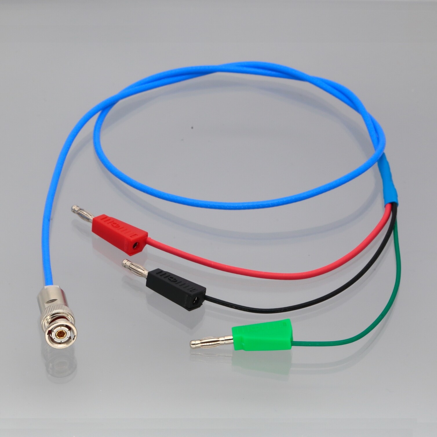 Triax 2-Lug TRB to Stackable Banana TRX316 Cable 2~9FT Copy Keithley 2600-ALG-2