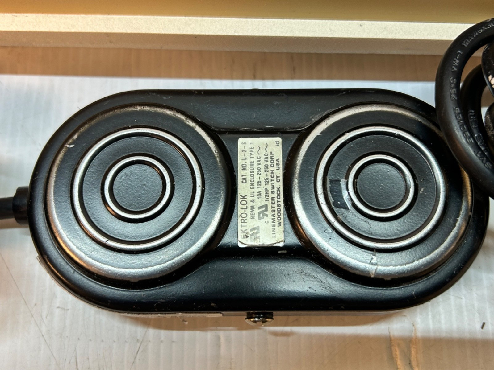 GBC Electric Binder Model No. 110EB-3 173W 60Hz 1 Phase 115V (Parts Only) T01020