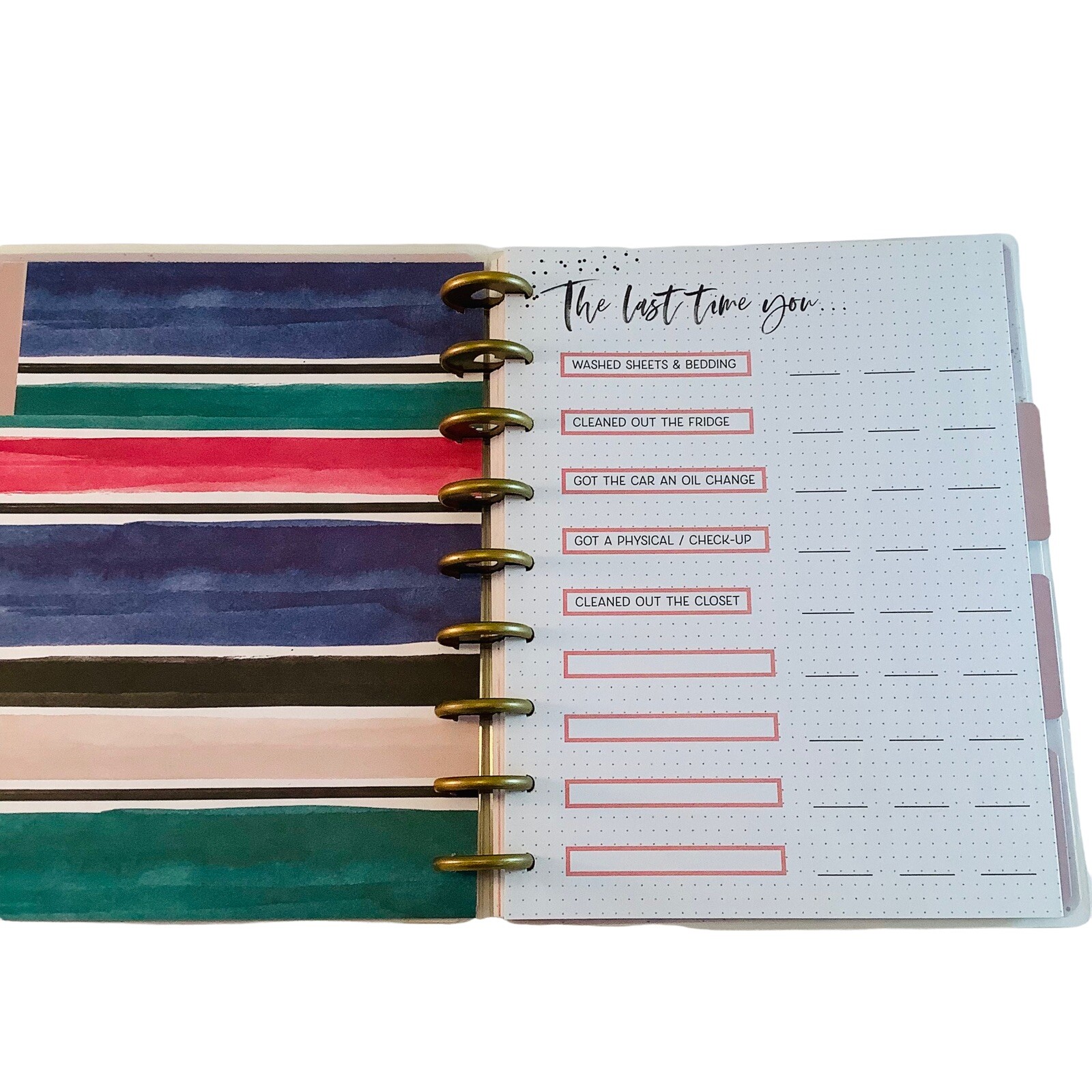 The Happy Planner GO AFTER YOUR DREAMS Classic Journal Notebook Happy Notes
