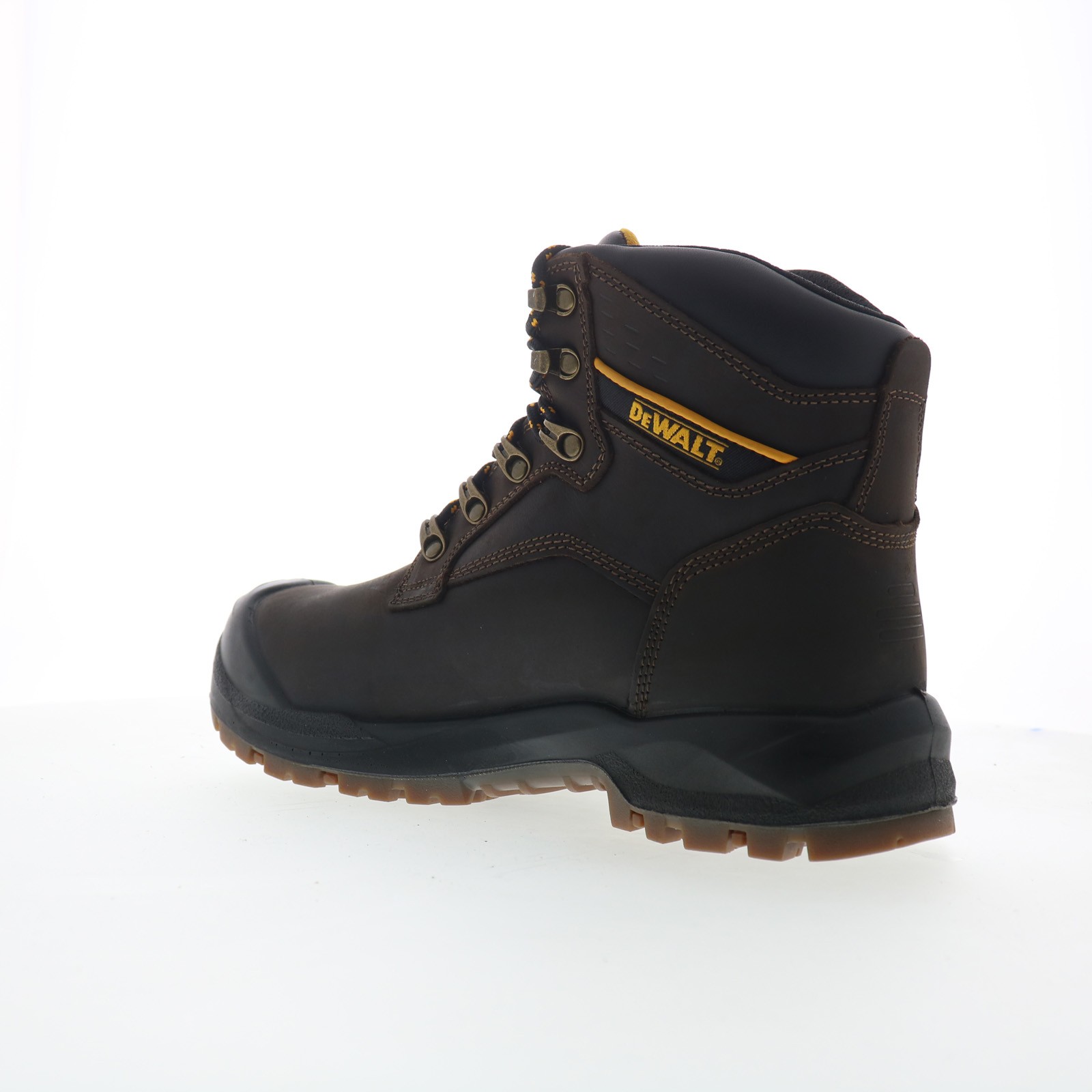 Dewalt Durham Waterproof Steel Toe Mens Brown Extra Wide Work Boots
