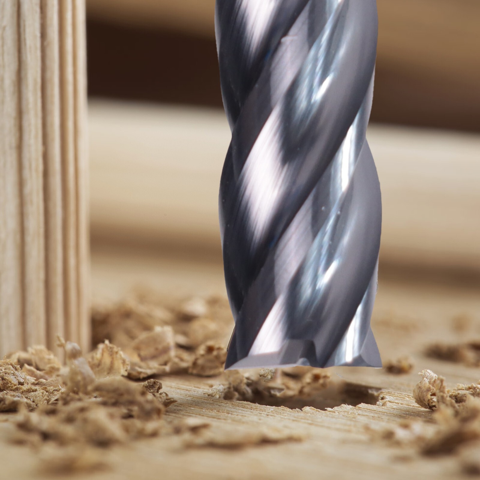 5 PCS 4 Flute 1/16″ Carbide End Mill 1-1/2″ Overall Length -AlTiN Coated NEW