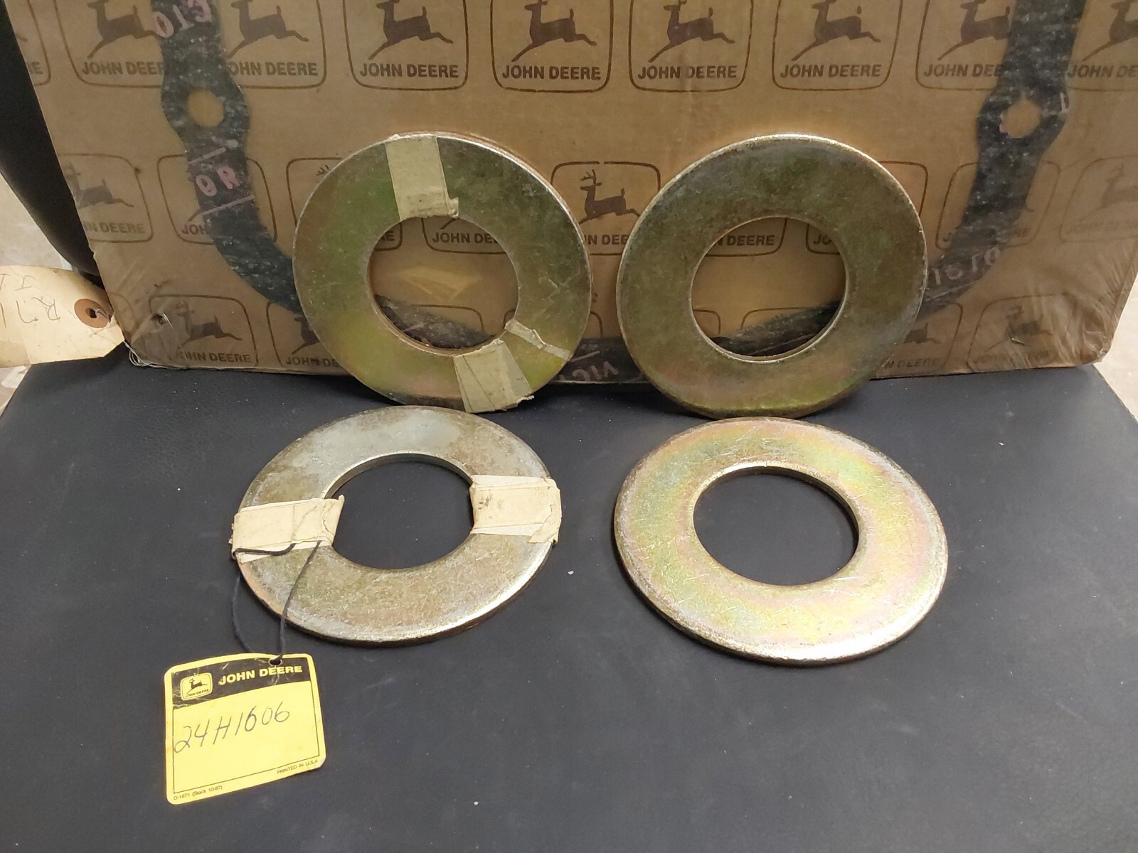24H1606 JOHN DEERE WASHER OEM LOT OF 4. FREE SHIPPING!