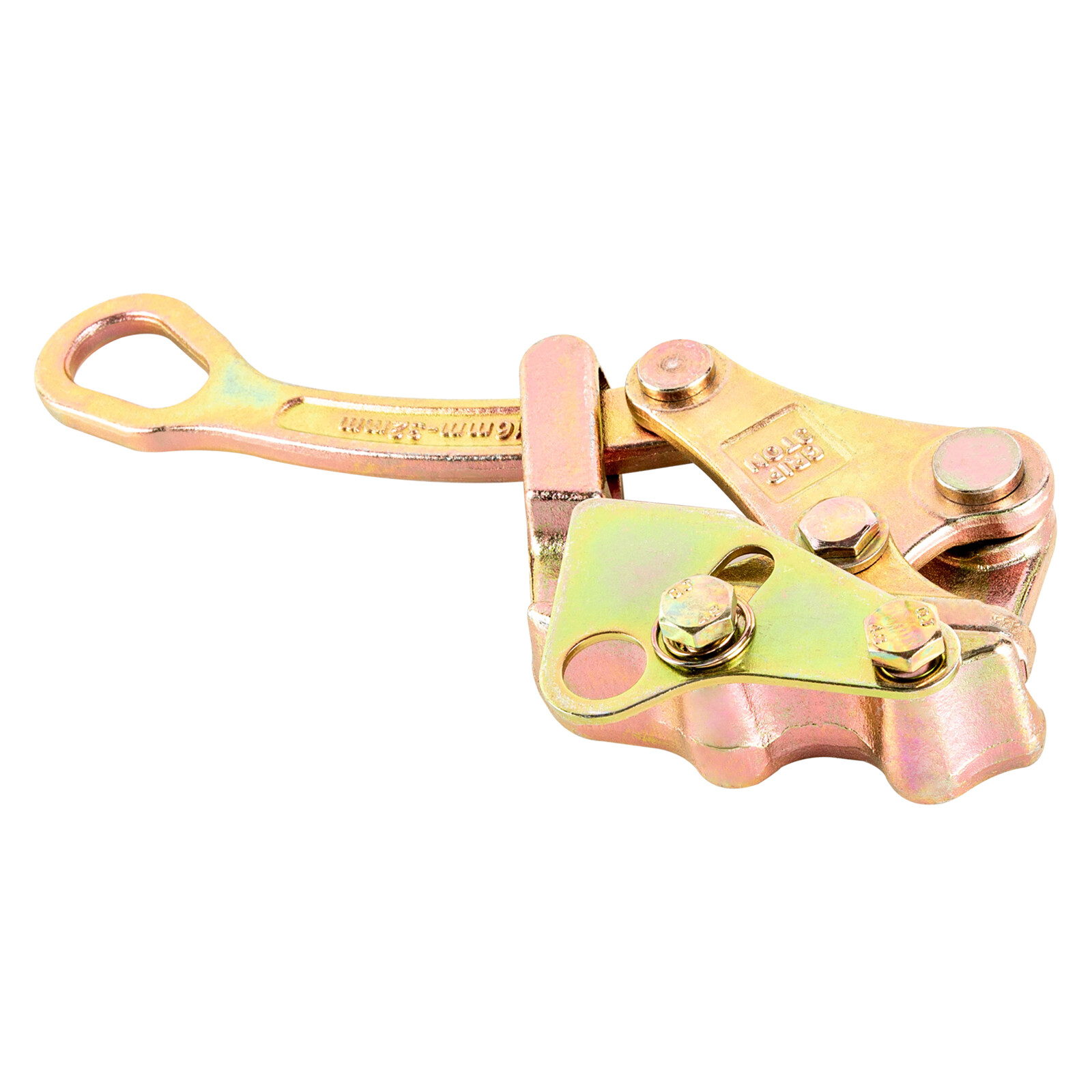 3T Wire Grip Cable Gripper Puller Steel Rope Jaw Pulling Tool Cable Clamp 6600Lb