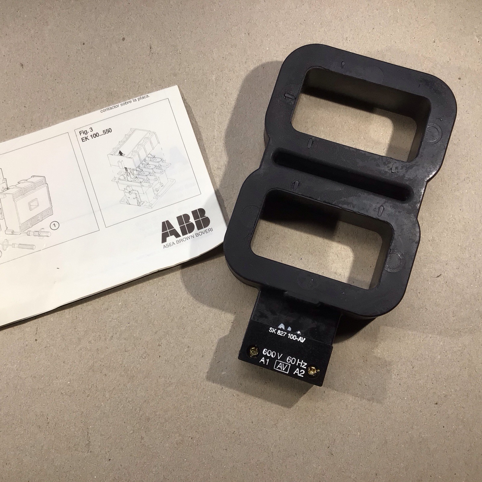 ABB/ASEA Coil KH550-6 COIL 600 VOLT AC [NEW ]