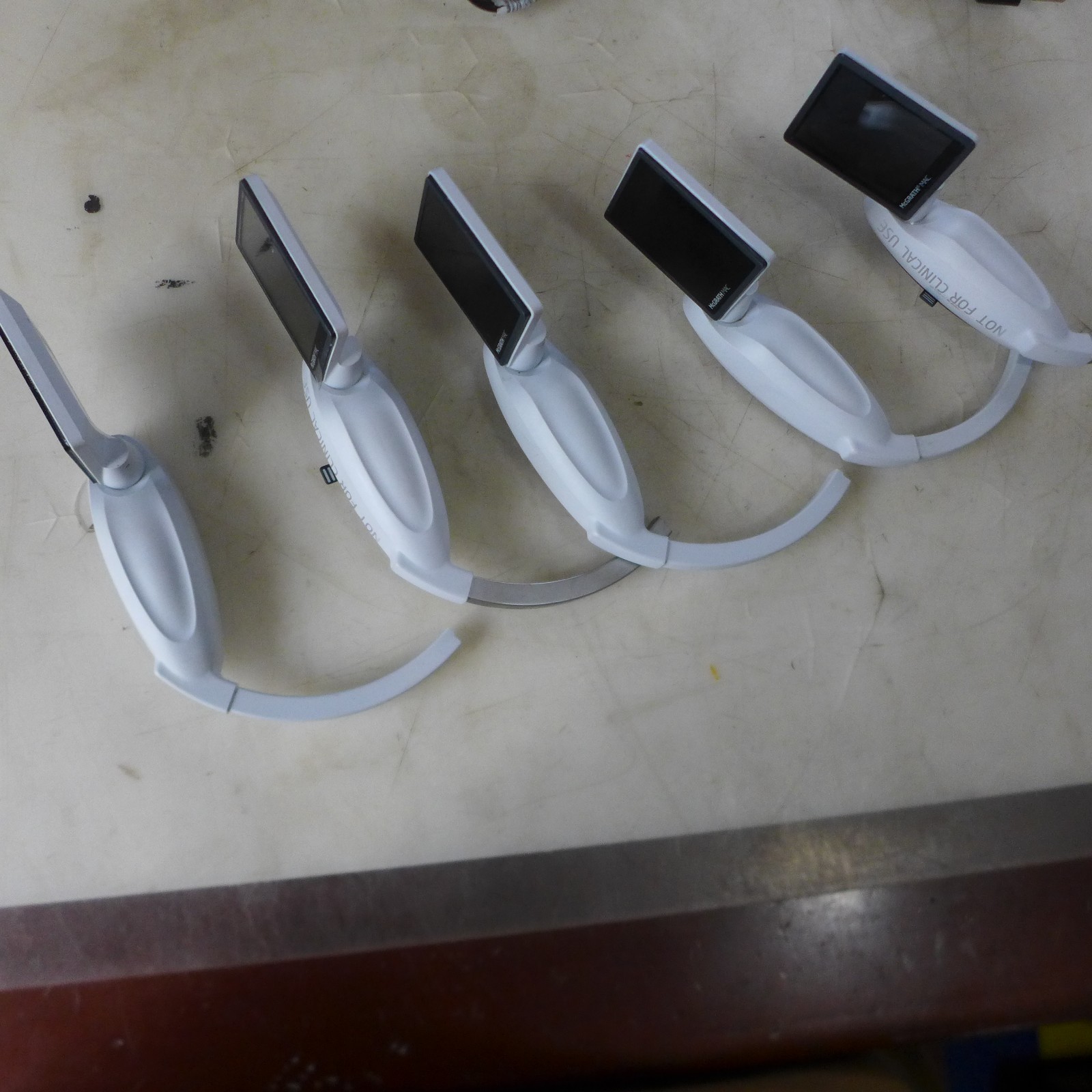 L122 MCGRATH MAC VIDEO LARYNGOSCOPE REF 301-000-000 LOT OF 5 UNTESTED FOR PARTS