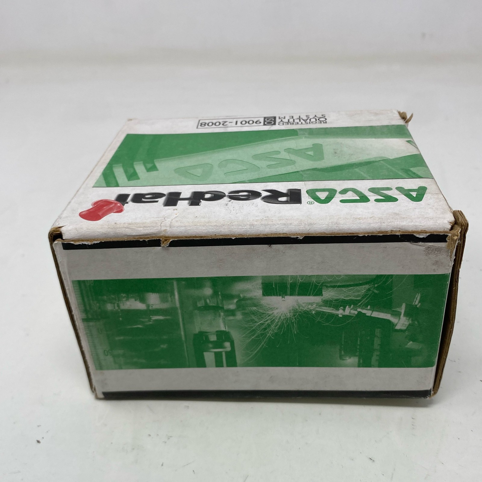 ASCO 8210G035 3/4″ Brass NO Solenoid Valve 120V RedHat II