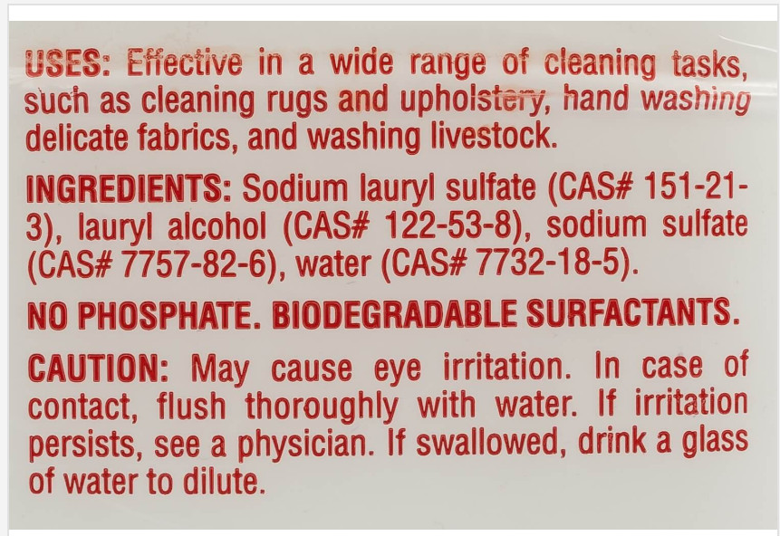 Orvus W.A. Paste Surfactant Cleaner – 7.5 lb Tub (120 oz) – Free Shipping