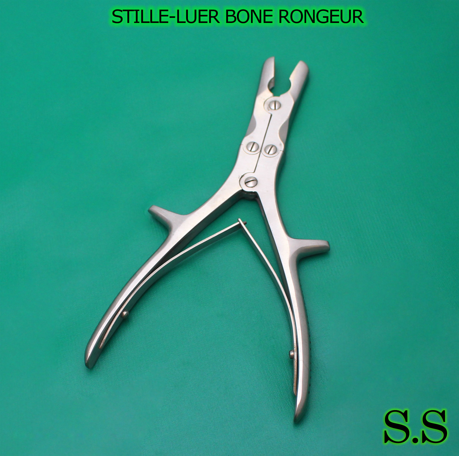 Stille-Luer Bone Rongeur 8.75″ Straight Double Action