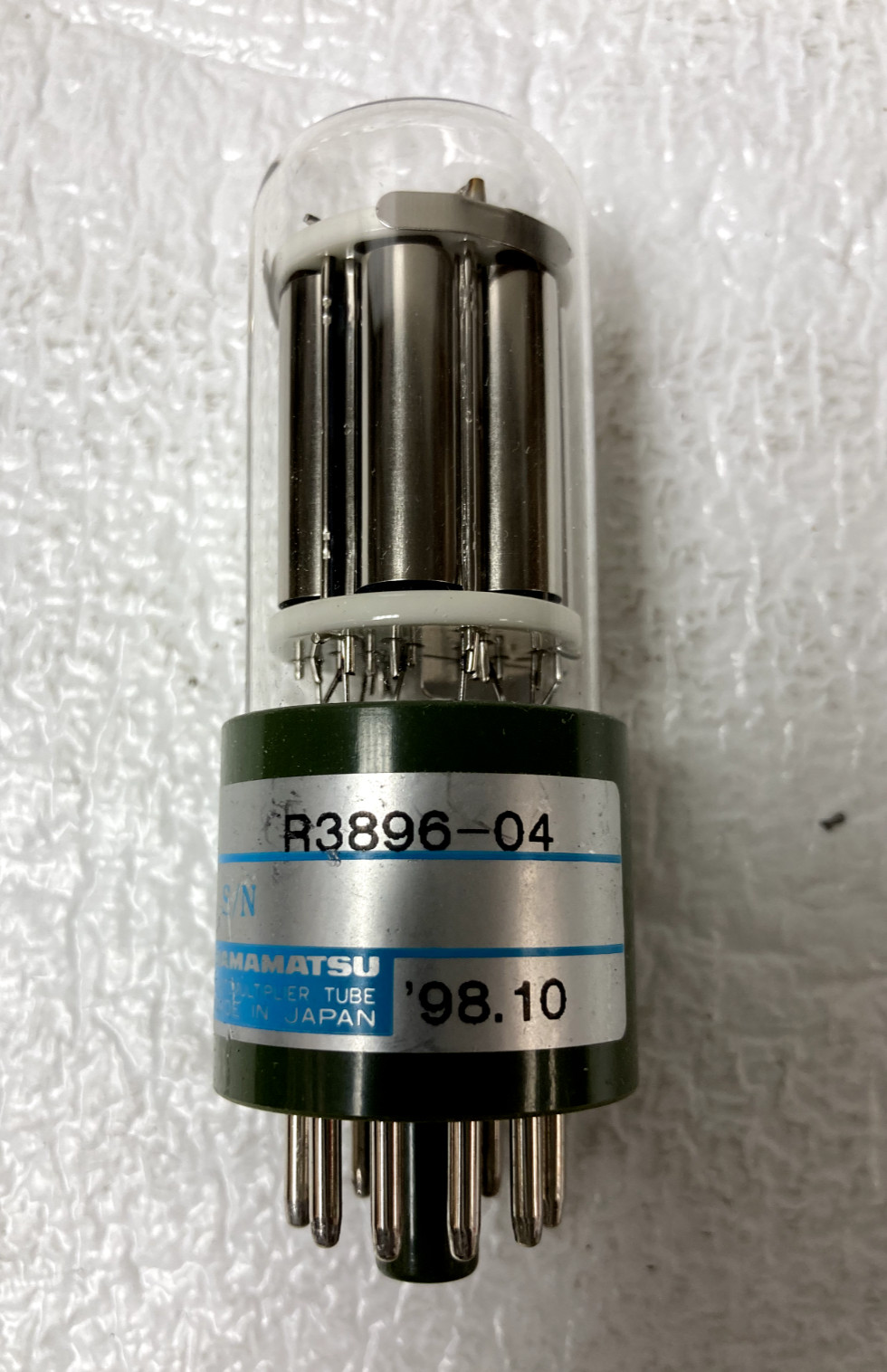 HAMAMATSU R3896-04 Photomultiplier Tube