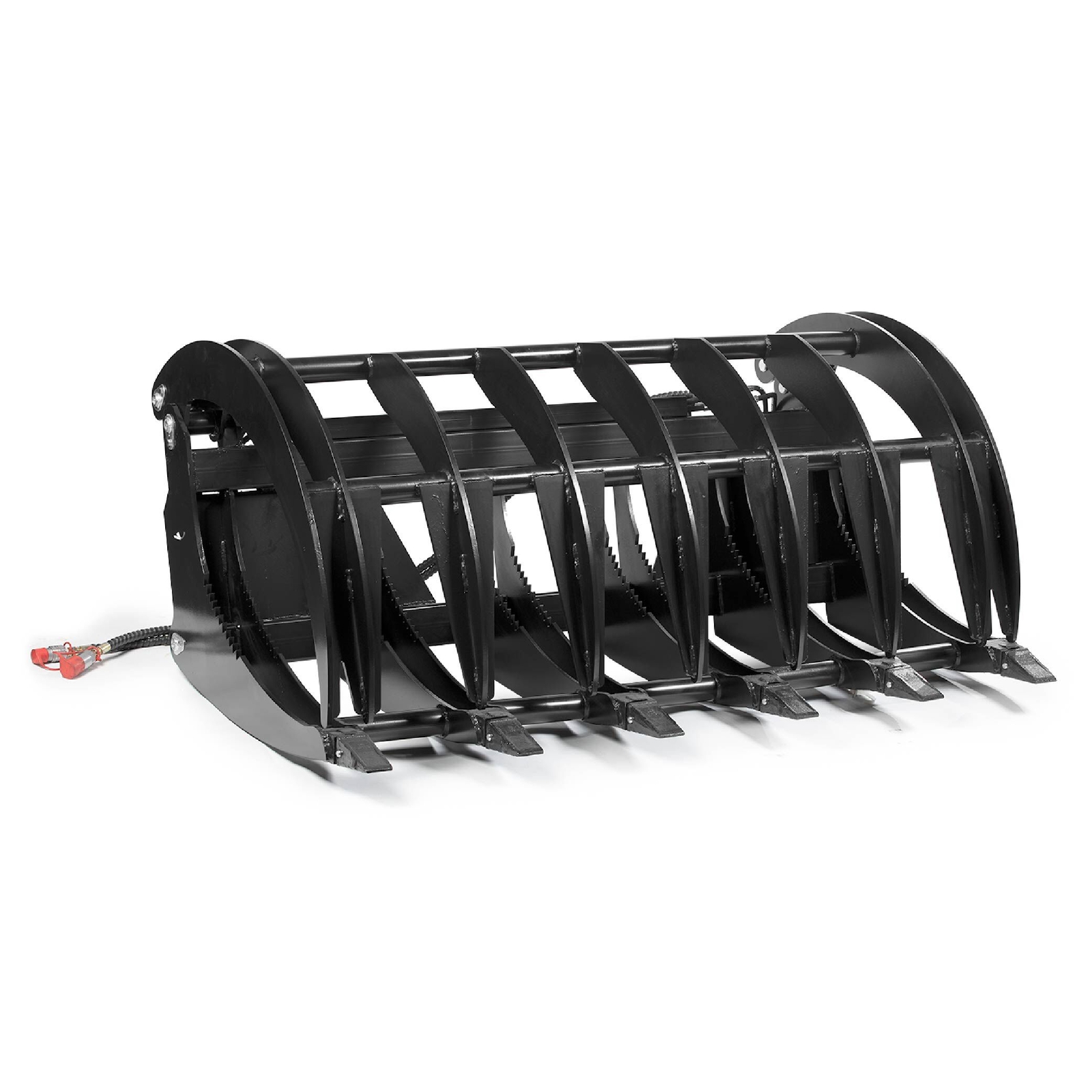 Titan Attachments Extreme Skid Steer Root Grapple Rake Attachment 72″ Universal