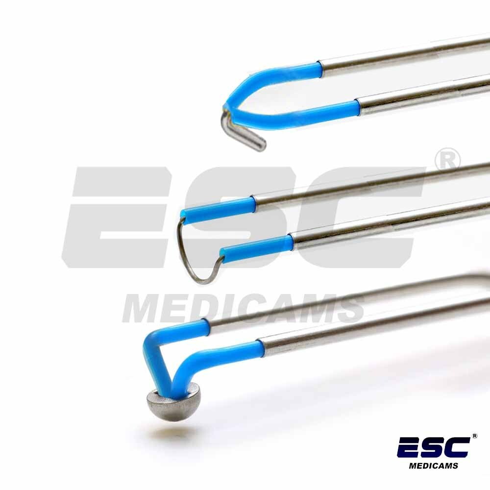 Urology Instruments Bipolar Electrodes Cutting Loop for Wolf Resectoscope – 3pc