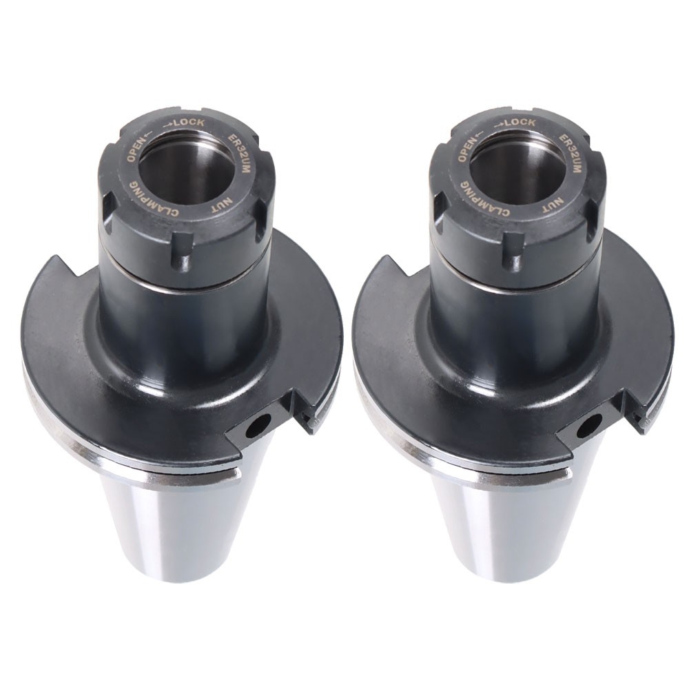 4 PCS CAT50-ER32 COLLET CHUCK 4″ Gage Length—4 CHUCKS NEW Tool Holder Set