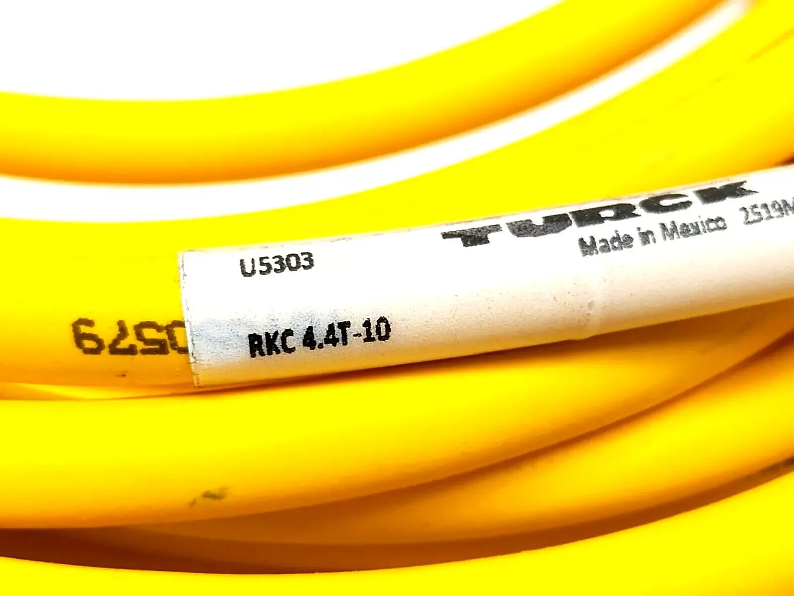 TURCK RKC 4.4T-10-RSC 4.4T U5303 Eurofast Actuator Sensor Cable M12 4-Pin Female