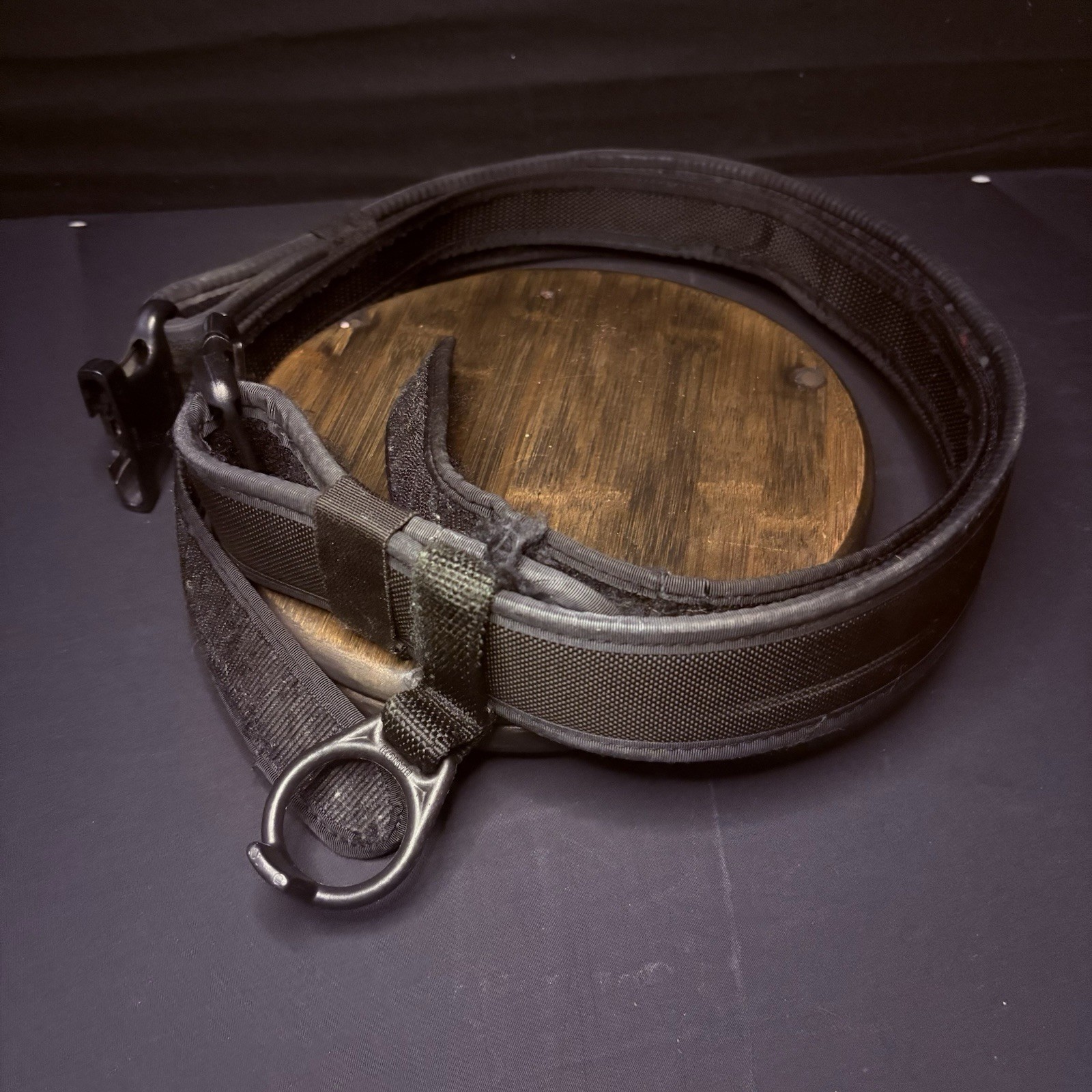 Bianchi Nylon Duty Belt 7200 Size 34″-40″ w/ Inner Belt & Baton Ring Holster