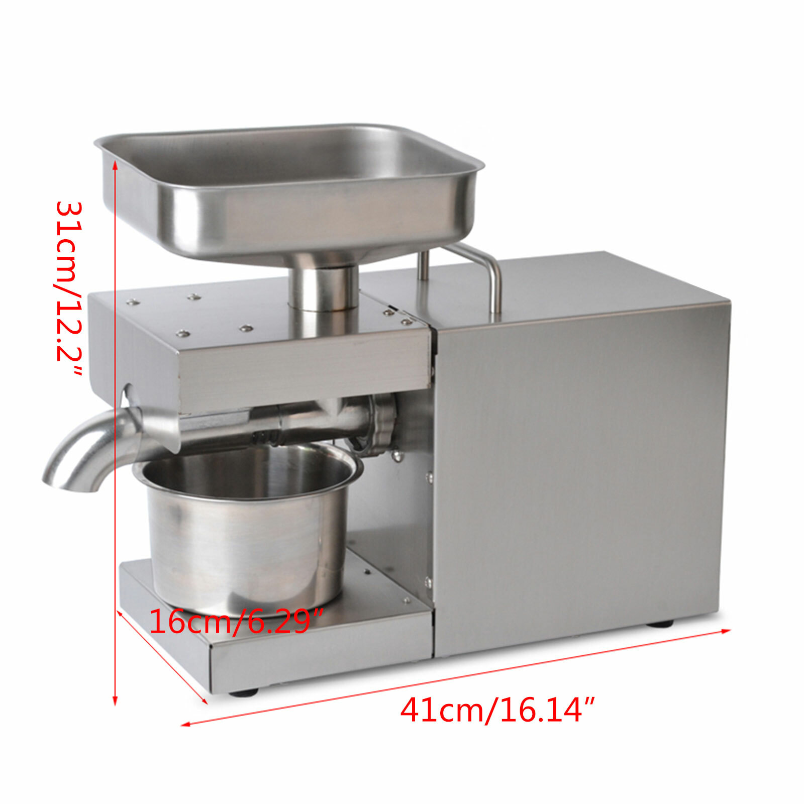 Commercial Automatic Oil Press Machine Oil ExpellerElectric Cold/Hot Oil Machine