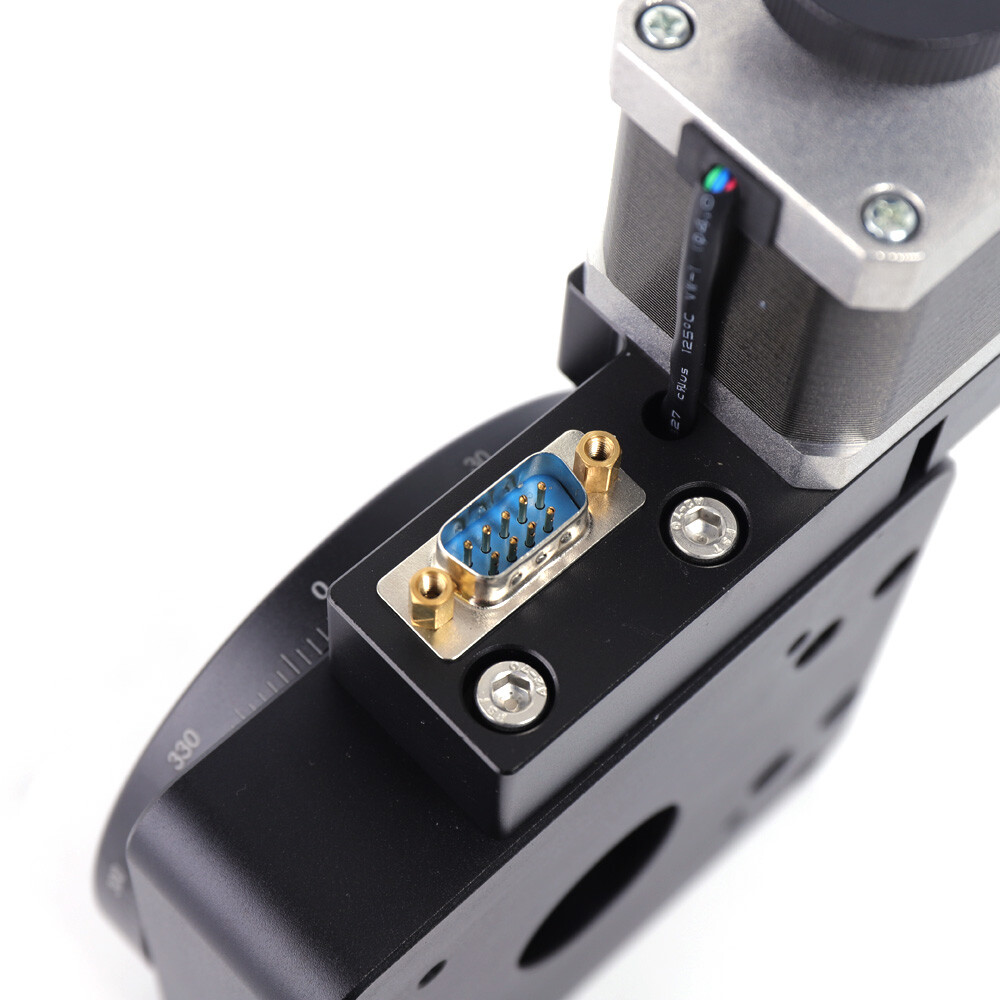 360° Motorized Rotary Stage Electric Rotating Plat Fitm Optical Motorized Stage