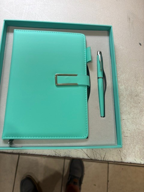 TIFFANY Co Notebook Journal PEN Gift SET in Box G1N