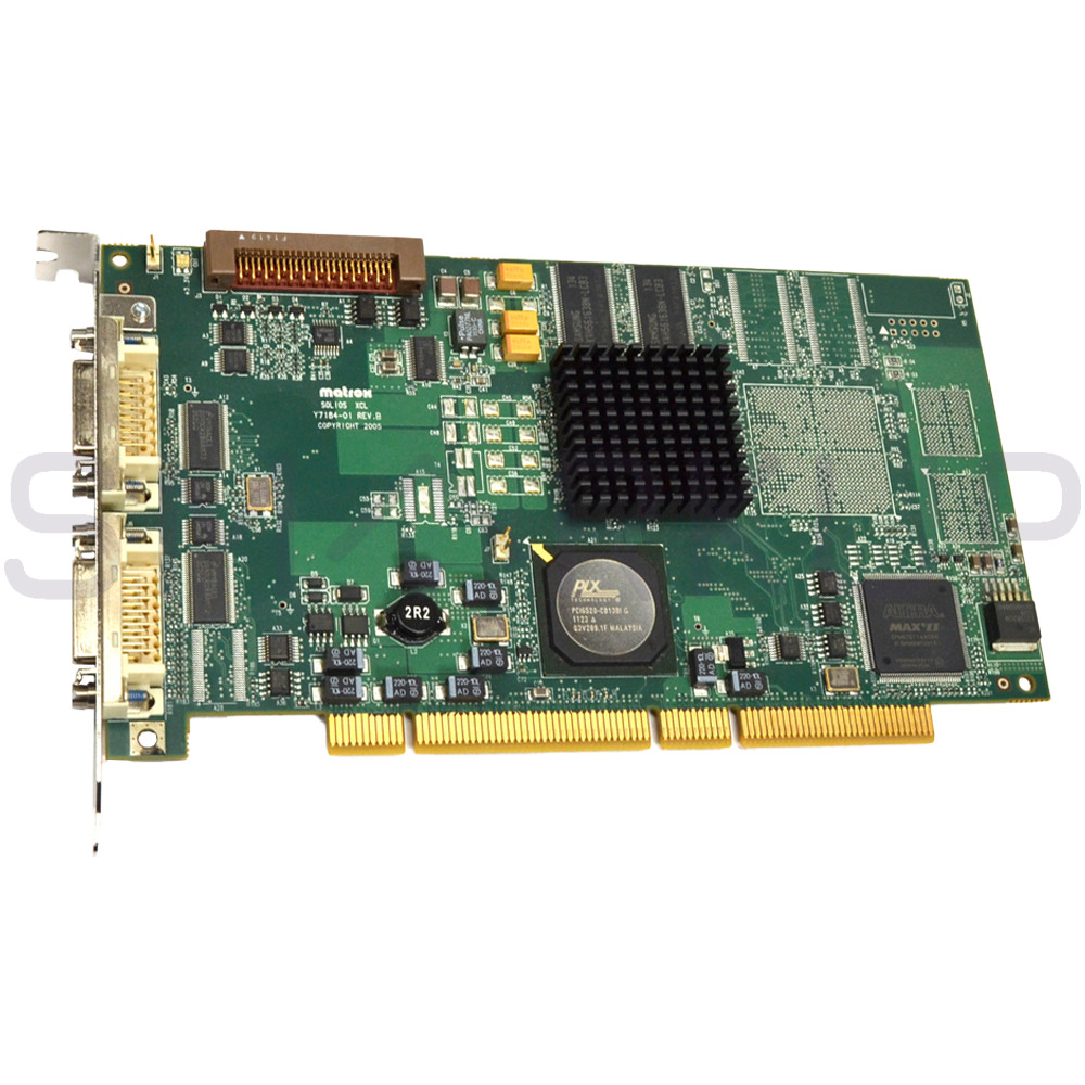 Used & Tested MATROX SOLIOS XCL Y7184-01 REV.B PCB Card