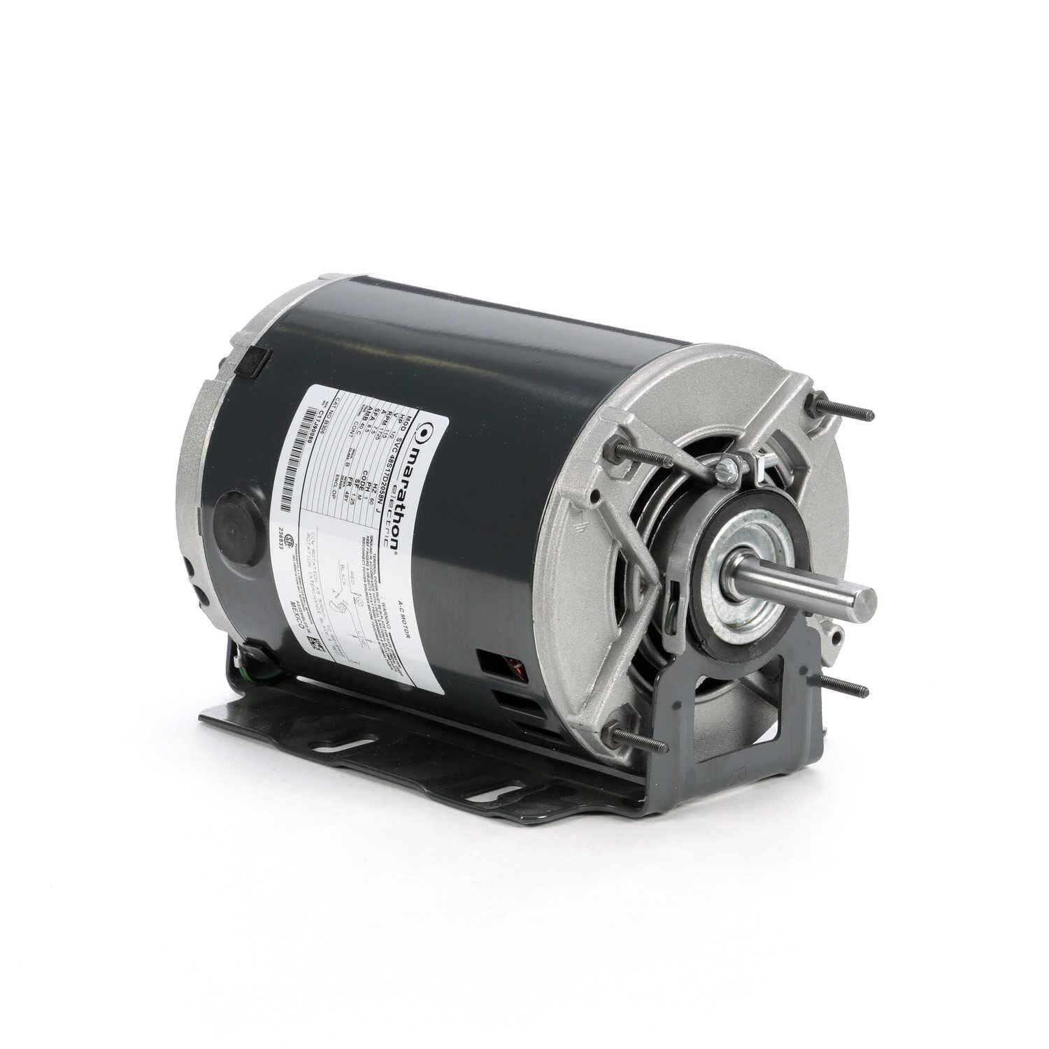 Marathon MB306 48YZ Frame 48S17D2058 Open Drip Proof Belt Drive Motor 1/2 hp 172