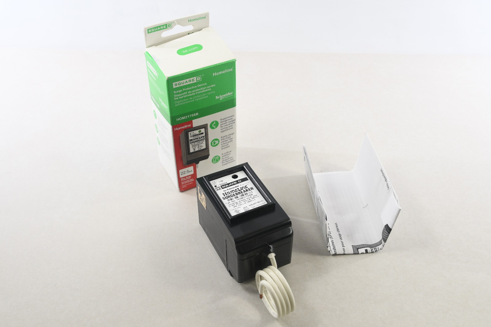 Square D by Schneider Electric HOM2175SB Homeline SurgeBreaker, 25kA,120/240V