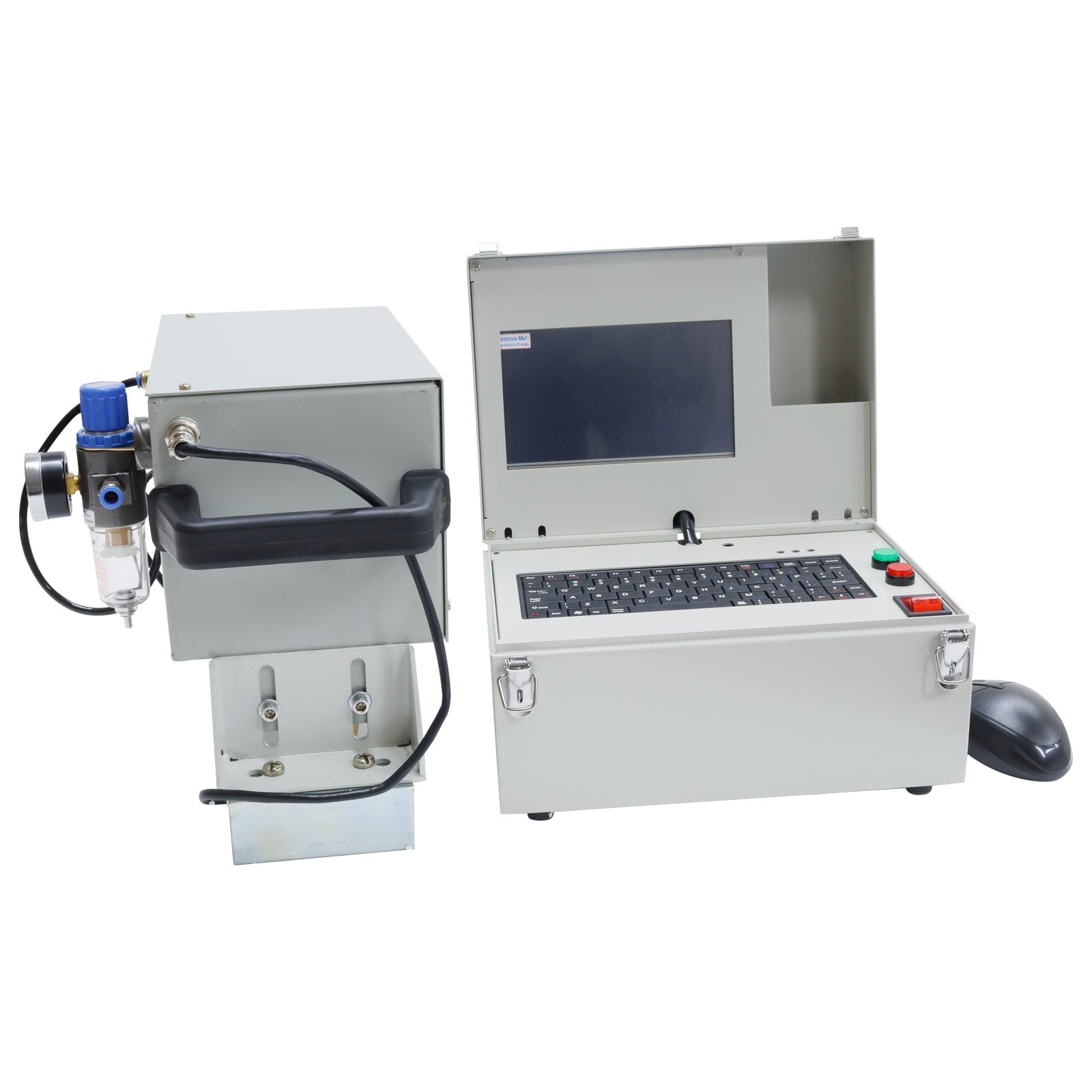 110V Pneumatic Engraver 5.1×1.9in Marking size Metal Marking Engraving Machine